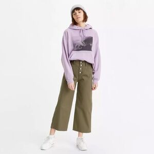 Levi's - Mile High Wide Leg Jeans - Olive Night - Green